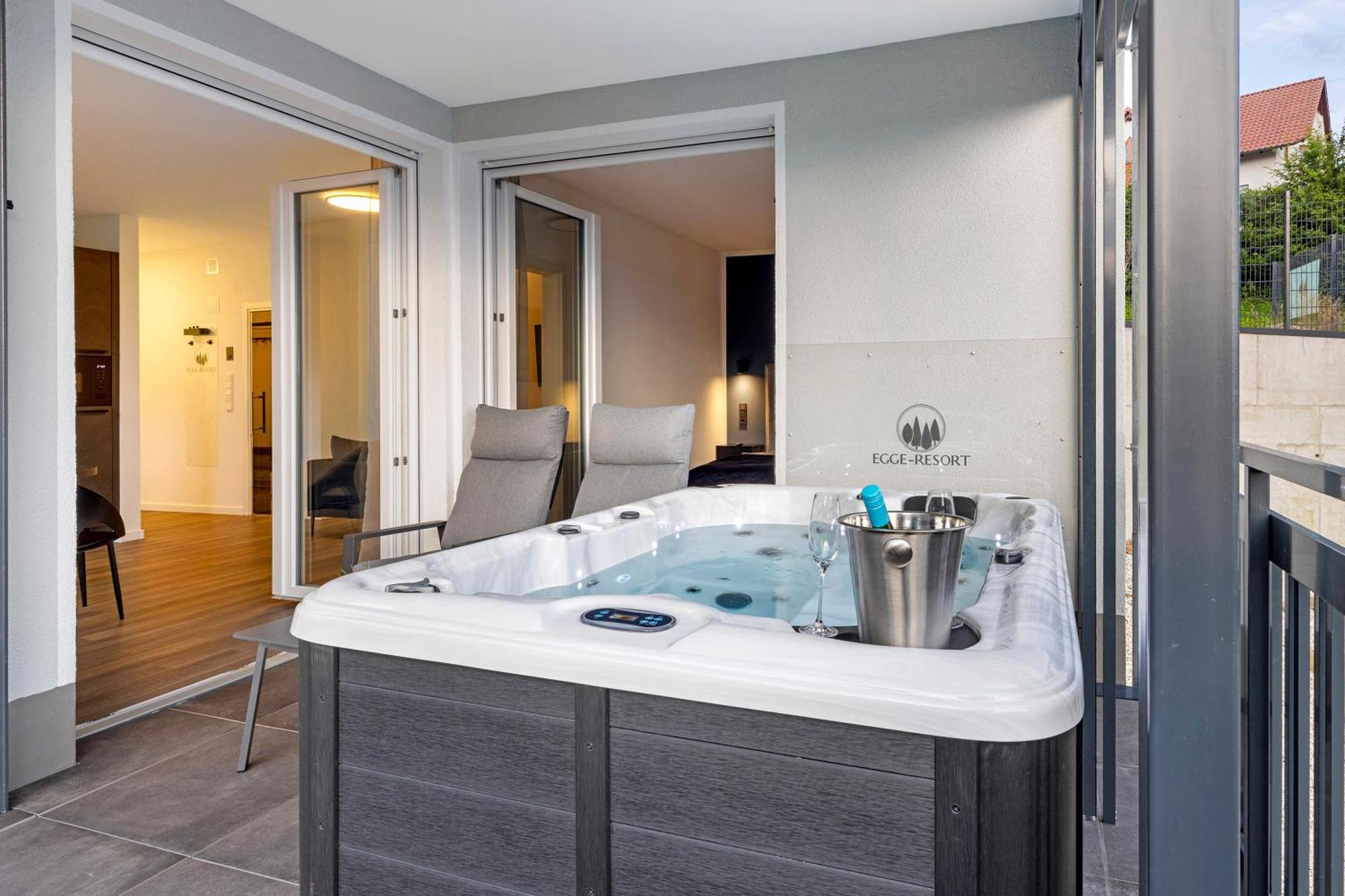 Egge Resort 7F Mit Whirpool U Sauna Altenbeken 外观 照片